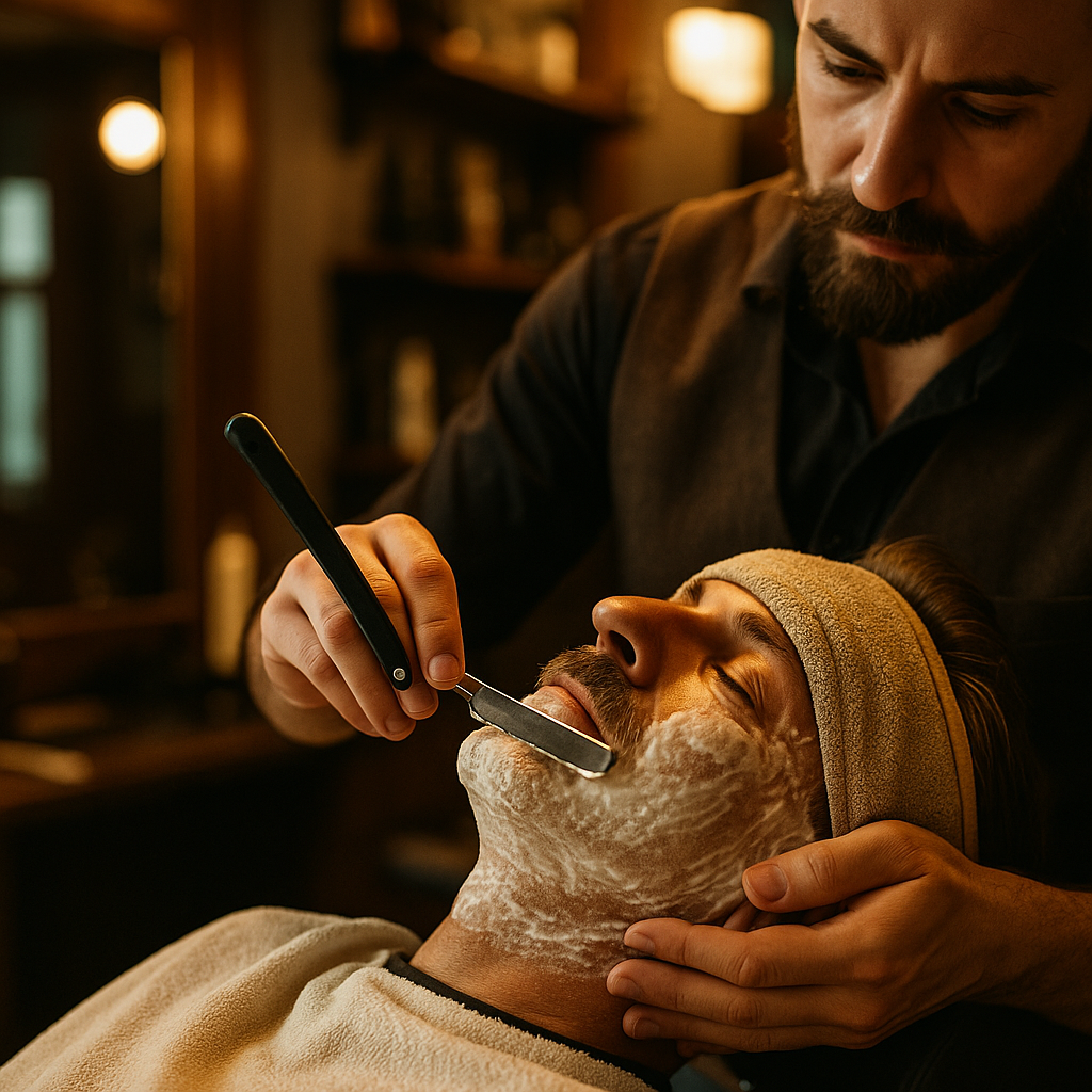 Afeitado tradicional